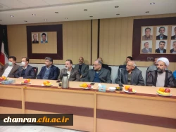 مراسم تکریم و معارفه سرپرست پردیس شهید چمران و دانشگاه فرهنگیان تهران 3