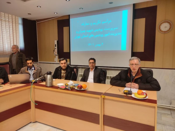 مراسم تکریم و معارفه سرپرست پردیس شهید چمران و دانشگاه فرهنگیان تهران 5