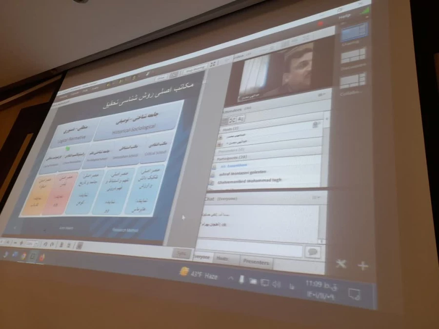 کارگاه روش های پژوهشی ویژه استادان گروه معارف اسلامی سراسر کشور 5