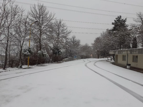 چشم انداز زمستانی پردیس شهید چمران 11