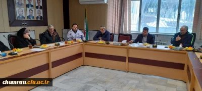 نشست شورای پردیس شهید چمران
