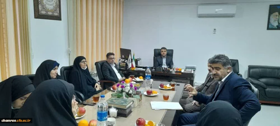 نشست هم اندیشی مسئولان دانشگاه فرهنگیان تهران با دانشجویان رشته آموزش ابتدایی 2