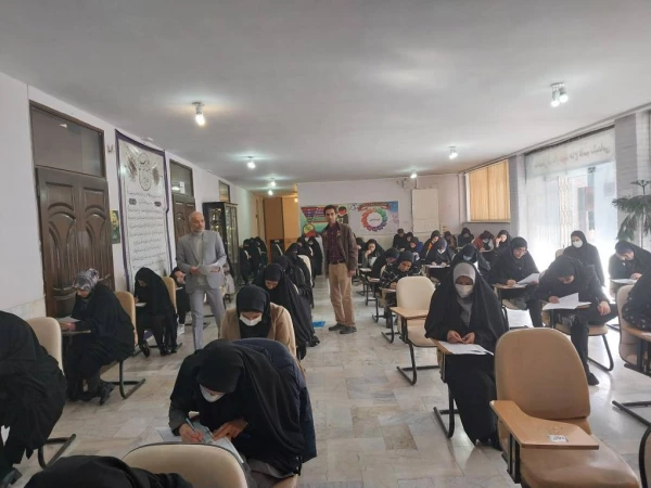 برگزاری آزمون فرهنگی مهارت آموزان در پردیس شهید چمران 3