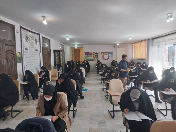 برگزاری آزمون فرهنگی مهارت آموزان در پردیس شهید چمران 4