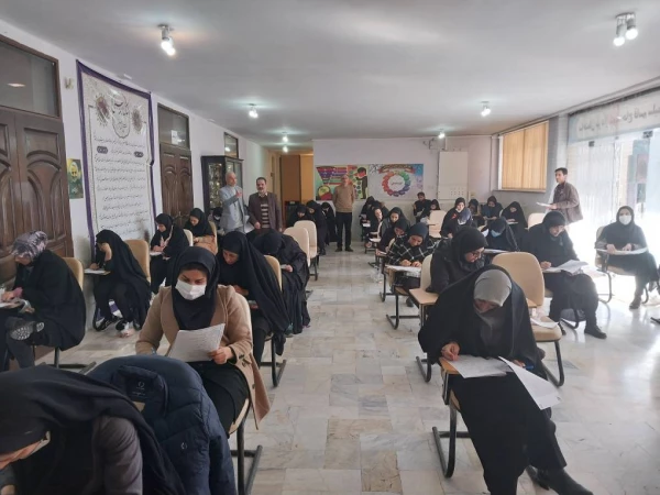 برگزاری آزمون فرهنگی مهارت آموزان در پردیس شهید چمران 6