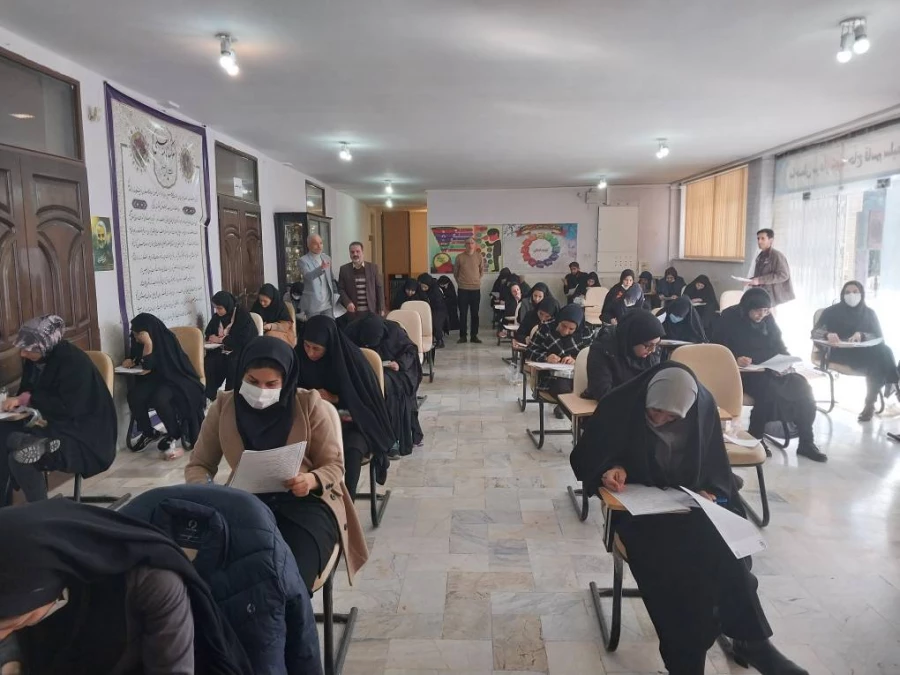 برگزاری آزمون فرهنگی مهارت آموزان در پردیس شهید چمران 6