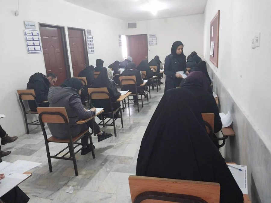 برگزاری آزمون فرهنگی مهارت آموزان در پردیس شهید چمران 9