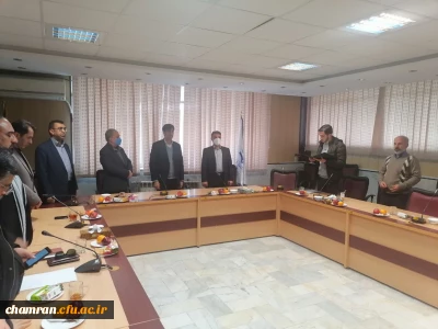 مراسم تکریم و معارفه رئیس بسیج اساتید دانشگاه فرهنگیان استان تهران