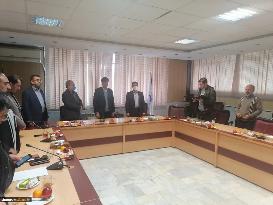 مراسم تکریم و معارفه رئیس بسیج اساتید دانشگاه فرهنگیان استان تهران 2