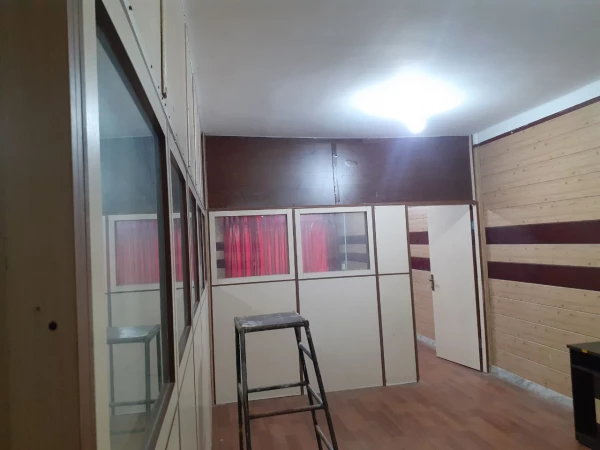 پارتیشن بندی یکی از اتاقهای ساختمان آموزش پردیس شهید چمران 4