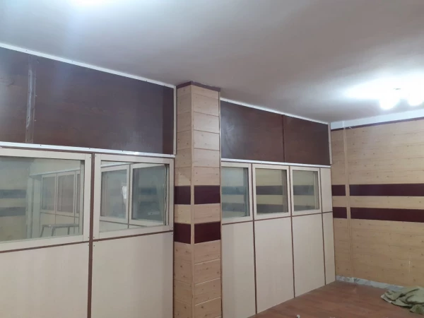 پارتیشن بندی یکی از اتاقهای ساختمان آموزش پردیس شهید چمران 5