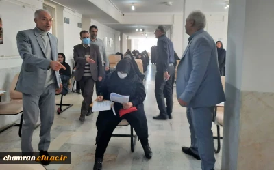 برگزاری آزمون جامع پایانی مهارت آموزان در پردیس شهید چمران