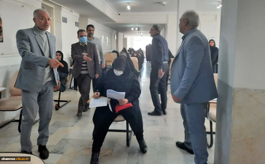 برگزاری آزمون جامع پایانی مهارت آموزان در پردیس شهید چمران 2