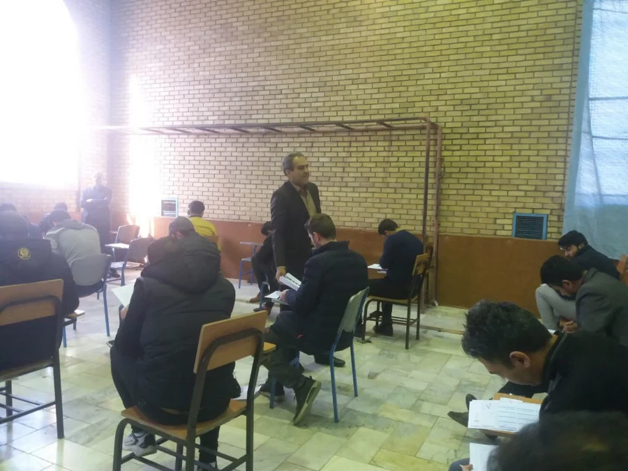 برگزاری آزمون جامع پایانی مهارت آموزان در پردیس شهید چمران 9