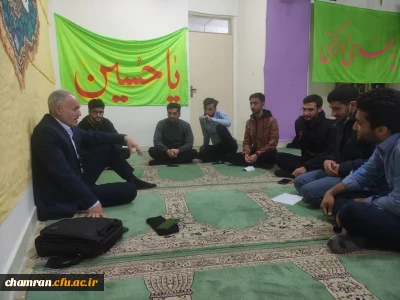 نشست معاون آموزشی، پژوهشی و فرهنگی با دانشجویان فعال فرهنگی
