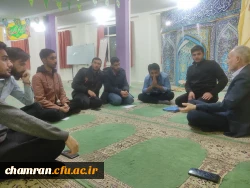 نشست معاون آموزشی، پژوهشی و فرهنگی با دانشجویان فعال فرهنگی
 3