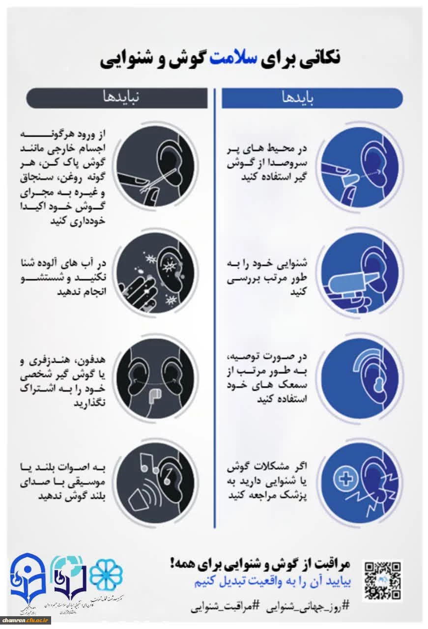 روز جهانی شنوایی (۱۲ اسفند) مراقبت از گوش و شنوایی برای همه 2