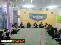 نشست صمیمی سرپرست پردیس شهید چمران با دانشجویان اعزامی به راهیان نور
 4