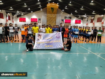آغاز لیگ فوتسال به مناسبت گرامیداشت شهدای پردیس شهید چمران 