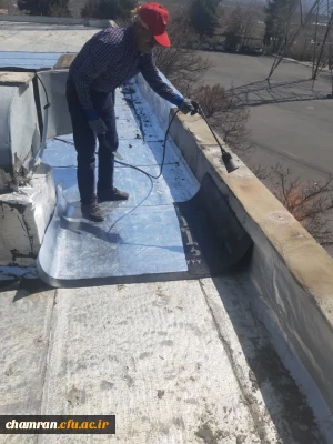 ایزوگام پشت بام آشپزخانه و سالن غذاخوری