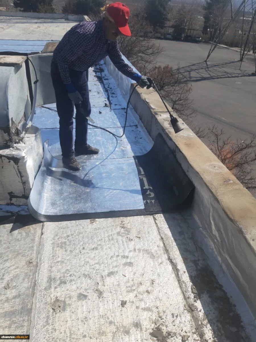 ایزوگام پشت بام آشپزخانه و سالن غذاخوری 2