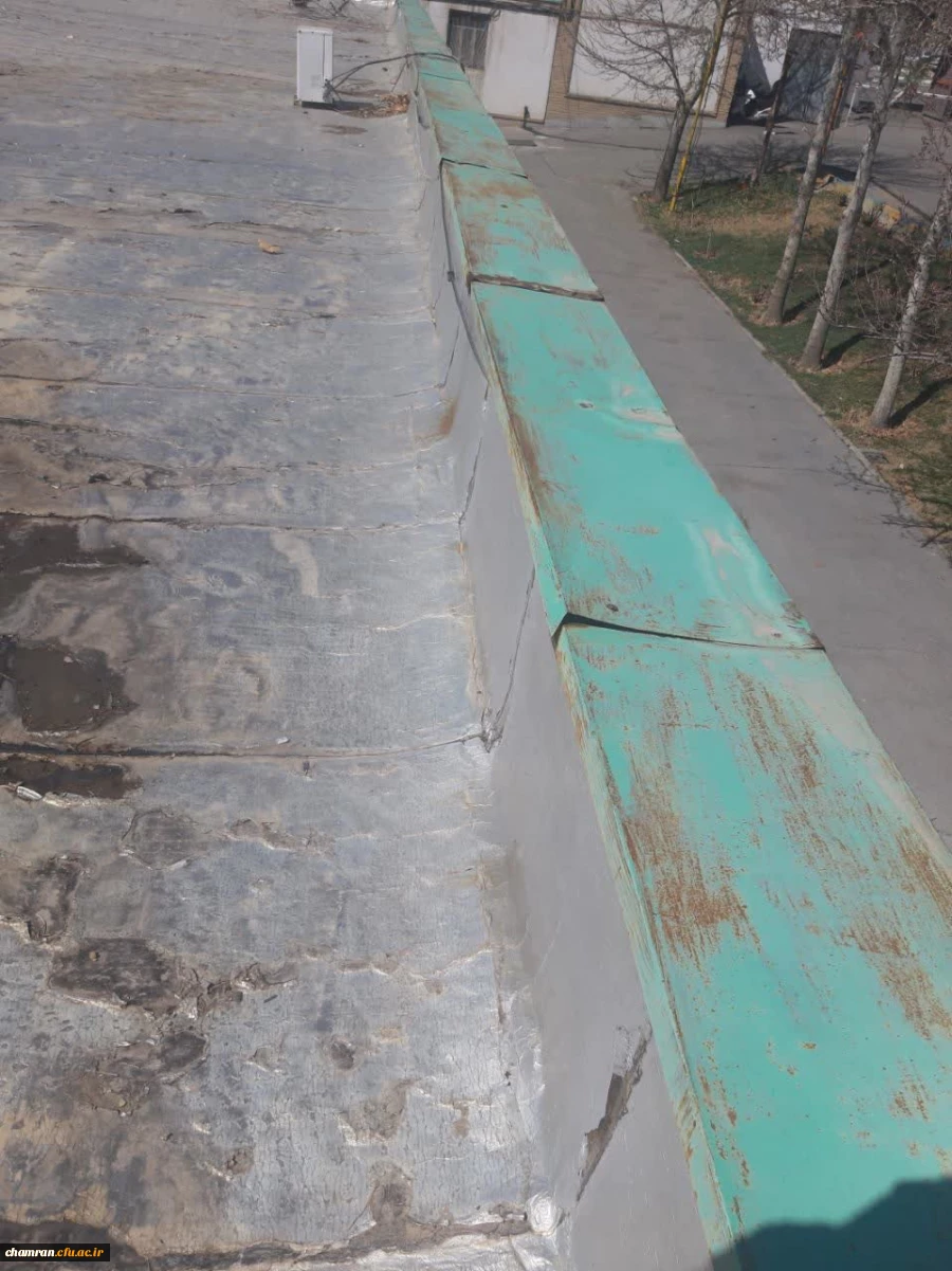 ایزوگام پشت بام آشپزخانه و سالن غذاخوری 8