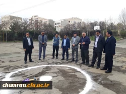 آغاز ساخت زمین چمن مصنوعی در پردیس شهید چمران
 4