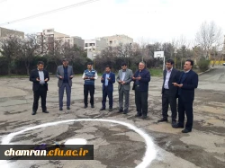 آغاز ساخت زمین چمن مصنوعی در پردیس شهید چمران
 5