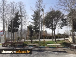 حال و هوای پردیس شهید چمران در آستانه بهار 13