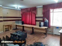 آماده سازی اتاق سایت پردیس شهید چمران 4