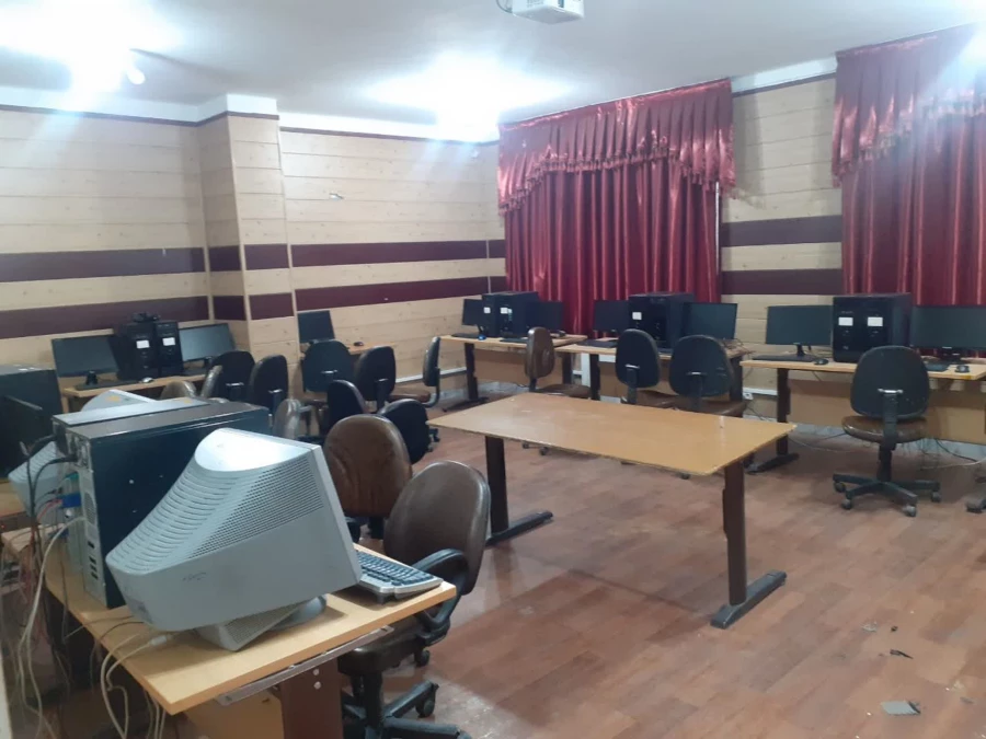 آماده سازی اتاق سایت پردیس شهید چمران 7