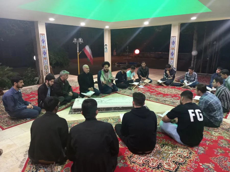 برگزاری مراسم ضیافت شهدا در پردیس شهید چمران 6