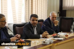 مراسم تودیع و معارفه اعضای شورای صنفی پردیس شهید چمران
 4