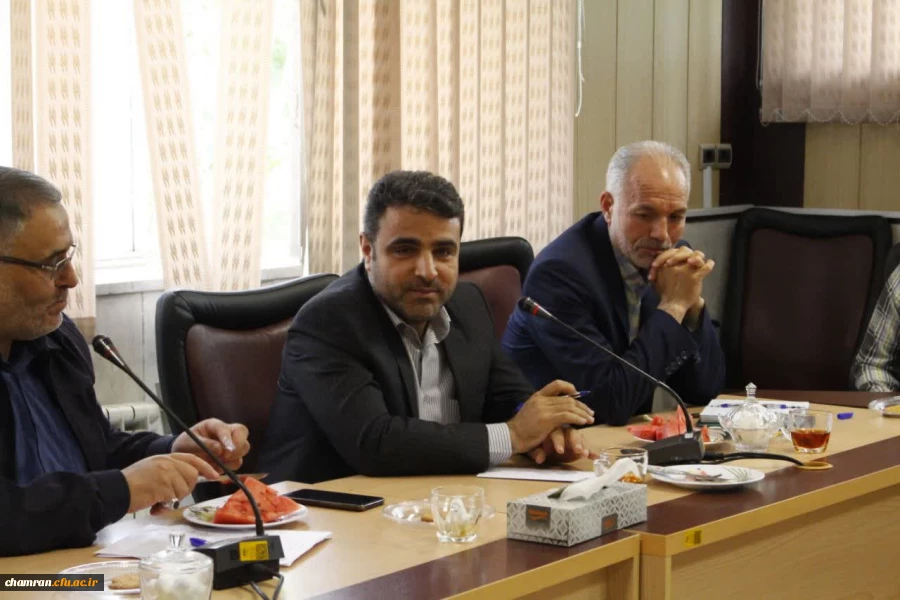 مراسم تودیع و معارفه اعضای شورای صنفی پردیس شهید چمران
 4