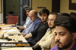 مراسم تودیع و معارفه اعضای شورای صنفی پردیس شهید چمران
 5
