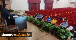 جلسه شورای دانشجویی تربیت بدنی پردیس شهید چمران 2