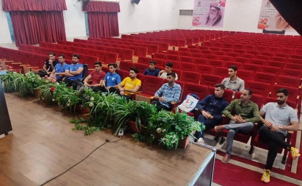 جلسه شورای دانشجویی تربیت بدنی پردیس شهید چمران 3