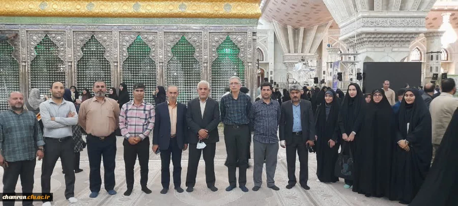 تجدید پیمان همکاران پردیس شهید چمران با آرمان های حضرت امام خمینی
 5