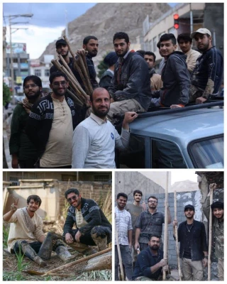 اردوی جهادی دانشجویان پردیس شهید چمران و مراکز تابعه برای کمک به مناطق سیل زده 2