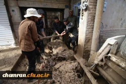 اردوی جهادی دانشجویان پردیس شهید چمران و مراکز تابعه برای کمک به مناطق سیل زده 7