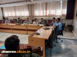 نشست شورای کمیته فرهنگی پردیس شهید چمران 5