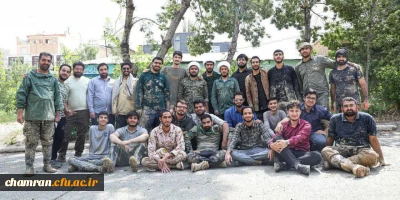 اردوی جهادی دانشجویان پردیس شهید چمران و مراکز تابعه برای کمک به مناطق سیل زده