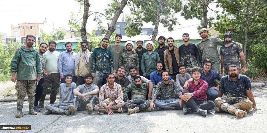 اردوی جهادی دانشجویان پردیس شهید چمران و مراکز تابعه برای کمک به مناطق سیل زده 11