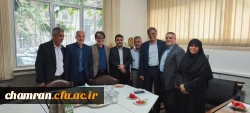 تودیع و معارفه مدیران گروه های آموزشی علوم تربیتی و مشاوره پردیس شهید چمران 2