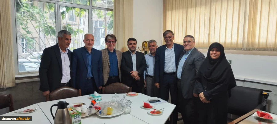 تودیع و معارفه مدیران گروه های آموزشی علوم تربیتی و مشاوره پردیس شهید چمران 2