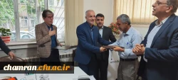 تودیع و معارفه مدیران گروه های آموزشی علوم تربیتی و مشاوره پردیس شهید چمران 6