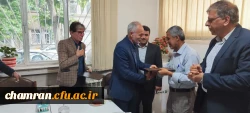 تودیع و معارفه مدیران گروه های آموزشی علوم تربیتی و مشاوره پردیس شهید چمران 7