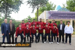 اعزام تیم فوتسال پردیس شهید چمران برای شرکت در مسابقات کشوری 2