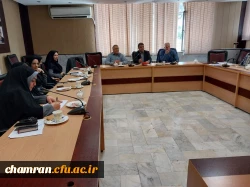نشست هماهنگی برای برگزاری امتحانات پایان نیمسال تحصیلی 3