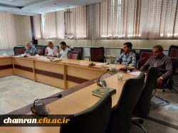 نشست هماهنگی برای برگزاری امتحانات پایان نیمسال تحصیلی 5